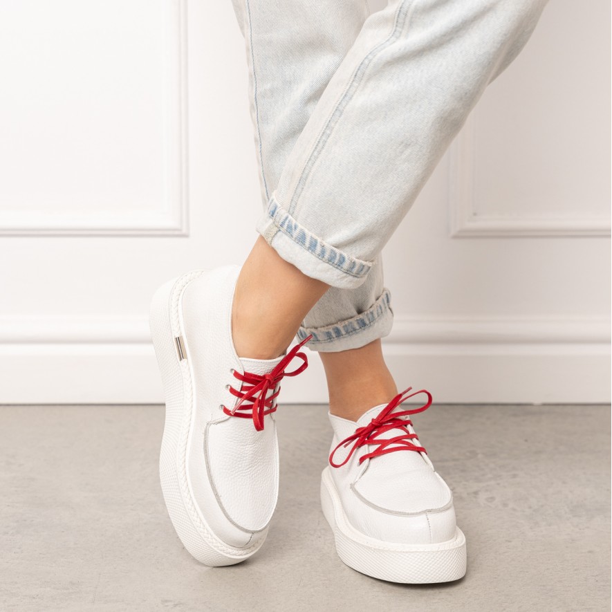    Pantofi - .Loro - White 